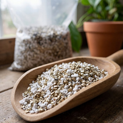 Perlite & Vermiculite Premium Mix Compost Growing Hydroponic Garden 1 Litre