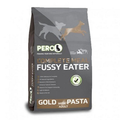 Pero Complete Meal Fussy Eater Gold With Pasta Dry Dog Food - 2kg