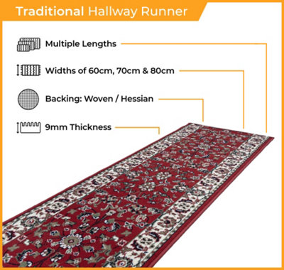 Runrug Soft & Luxurious Hallway Runner Rug - Comfortable - View #3