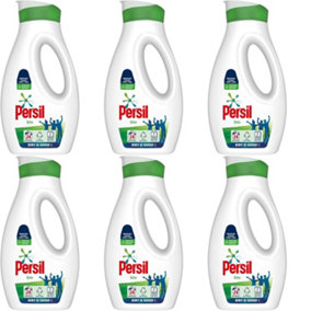Persil Bio Laundry Washing Liquid Detergent, 24 Washes, 648ml (Pack of 6)