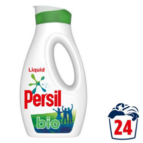 Persil Bio Laundry Washing Liquid Detergent, 24 Washes, 648ml