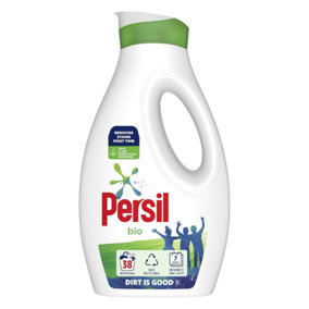 Persil Bio Laundry Washing Liquid Detergent 38 Washes 1.026L