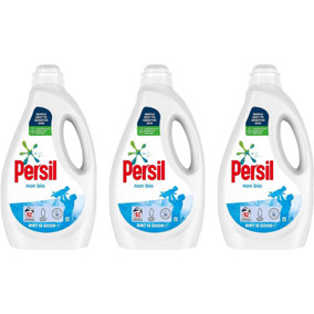 Persil Non Bio Liquid Detergent  2.484L, 92 Washes Pack of 3
