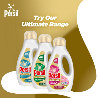 Persil Ultimate Liquid Detergent Fresh Mild for Stain Removal 46W 1.242 L 4pk