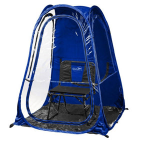 Personal Pop-up Weather Shelter Pod / Spectator Tent / Fishing Shelter - Navy XL