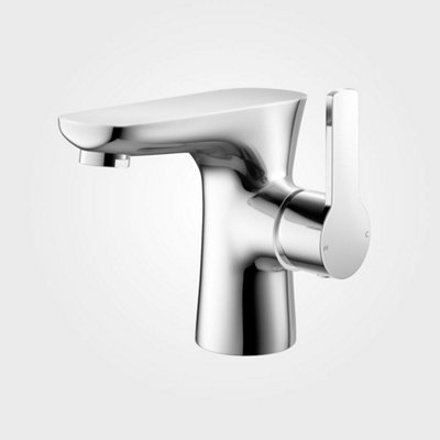 Perth Bathroom Basin Mono Mixer Tap Chrome DIY at B&Q