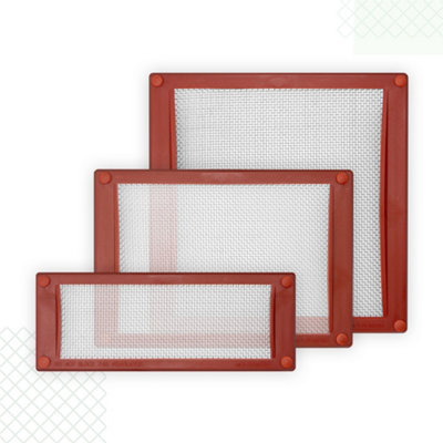 Pest Proofing Air Brick Cover by MouseMesh - Large Brick Red 255mm(W) x 255mm(H)