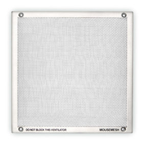 Pest Proofing Air Brick Cover by MouseMesh - Large Stainless Steel 255mm(W) x 255mm(H)