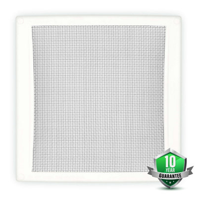 Pest Proofing Air Brick Cover by MouseMesh Large White 255mm(W) x 255mm(H) DIY at B&Q
