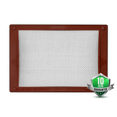 Pest Proofing Air Brick Cover by MouseMesh Medium Brown 255mm(W) x 180mm(H) at B&Q