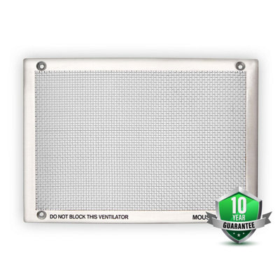 Pest Proofing Air Brick Cover by MouseMesh Medium Stainless Steel 255mm(W) x 180mm(H) £23.45