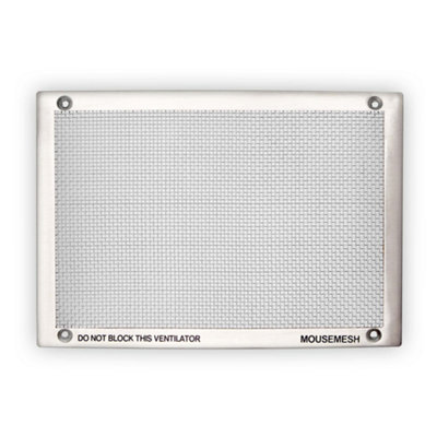 Pest Proofing Air Brick Cover by MouseMesh - Medium Stainless Steel 260mm(W) x 185mm(H)
