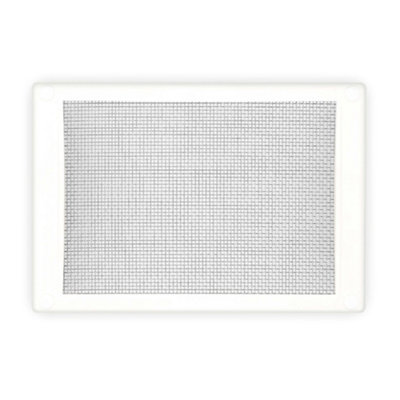 Pest Proofing Air Brick Cover by MouseMesh - Medium White 255mm(W) x 180mm(H)