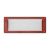 Pest Proofing Air Brick Cover by MouseMesh - Small Brick Red 255mm(W) x 105mm(H)
