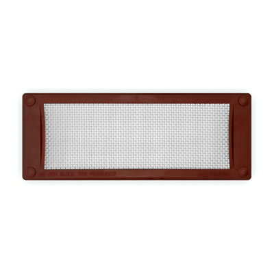 Pest Proofing Air Brick Cover by MouseMesh - Small Brown 255mm(W) x 105mm(H)