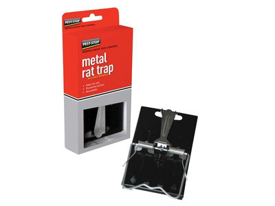 PestStop (Pelsis Group) Easy Setting Metal Rat Trap DIY at B&Q