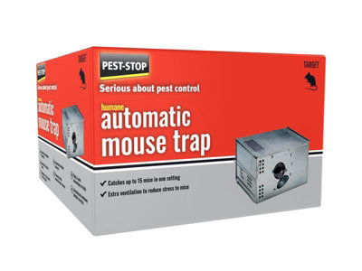 Pest-Stop Pelsis Group PSPAMT Automatic Metal Mouse Trap PRCPSPAMT