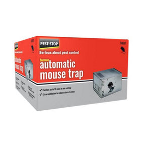Pest-Stop Pelsis Group PSPAMT Automatic Metal Mouse Trap PRCPSPAMT