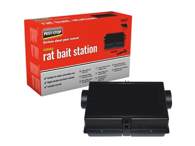 Pest-Stop (Pelsis Group) PSRBSP Plastic Rat Bait Station PRCPSRBSP