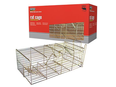 Pest-Stop (Pelsis Group) PSRCAGE Rat Cage Trap 14in PRCPSRCAGE