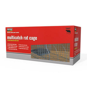 Pest-Stop Pelsis Group PSRMCAGE Multicatch Rat Cage PRCPSRMCAGE