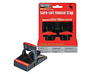 Pest-Stop (Pelsis Group) - Sure-Set Mouse Trap (Twin Pack)