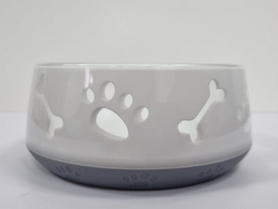 Pet Bowl 550ml Food and Water Dog Bowl Cat Bowl Anti Slip Base