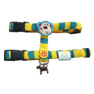 Pet Brands Happy Puppy Jungle Monkey Dog Harness Yellow (Medium) Price Comparisons | Compare The Build