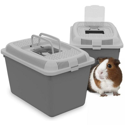 Pet Carrier Cage Small Pets Guinea Pig Hamster Rabbit Kitten Rodent