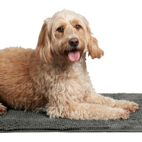 Pet Drying Mat Noodle Microfiber Quick Dry Dog Rug Towel Travel