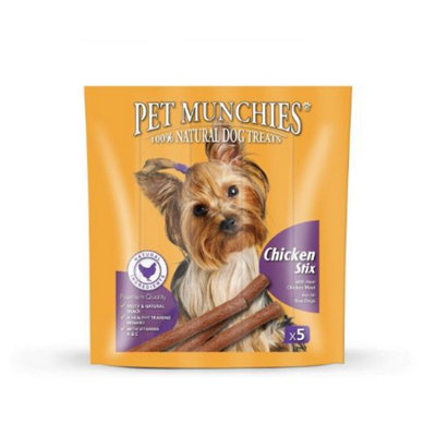 Pet Munchies Chicken Stix 50g (Pack of 10) Price Comparisons | Compare The Build