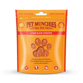 Pet Munchies Chicken Strips 320g (Pack of 3)