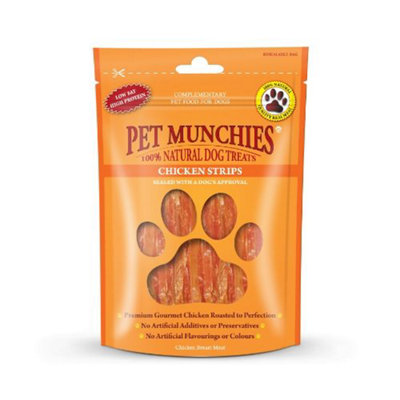 Pet Munchies Chicken Strips 90G X 1 Pack