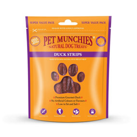 Pet Munchies Duck Strips 320g (Pack of 3)