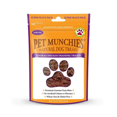 Pet Munchies Liver & Chicken Training Treats 150G X 1 Pack