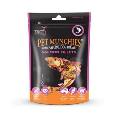 Pet Munchies Salmon Fillets 90G X 1 Pack Price Comparisons | Compare The Build