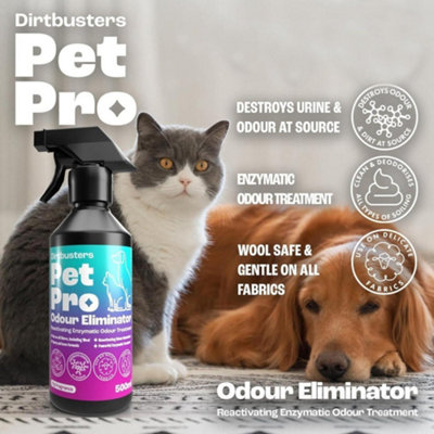 Pet Pro Odour Eliminator Dog Cat Urine Neutraliser 500ml