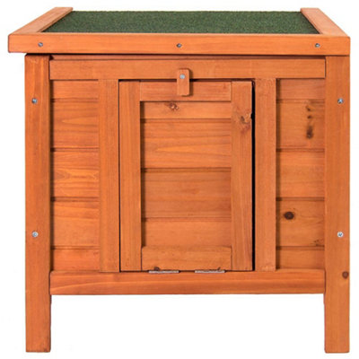 Pet Vida Wooden Pet Hutch House, Guinea Pig, Bunny, Chicken Run Cage, 52 x 42 x 43