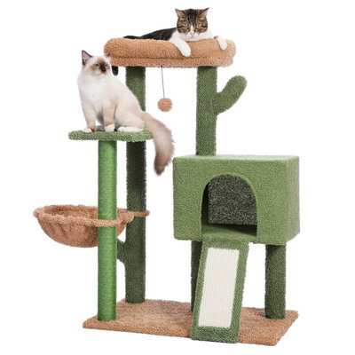 Indoor cat hotsell climbing tree