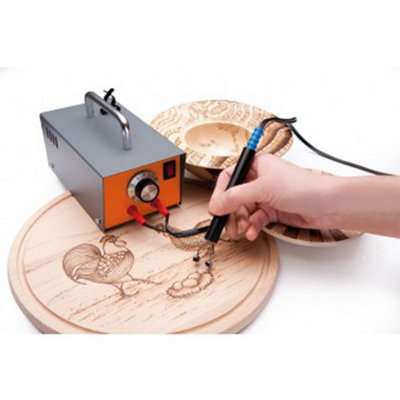 Peter Child CPYR Artists Pyrography Wood Burning Machine With Wire Nib