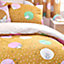 Peter Rabbit™ Dotty Double Duvet Cover Set, Polyester, Cotton, Ochre