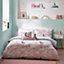 Peter Rabbit™ Sleepy Head Double Duvet Cover Set, Polyester, Cotton, Pink