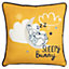 Peter Rabbit™ Sleepy Head Printed Piped Velvet Kids Polyester Filled Cushion