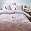 Peter Rabbit™ Sleepy Head Single Duvet Cover Set, Polyester, Cotton, Pink