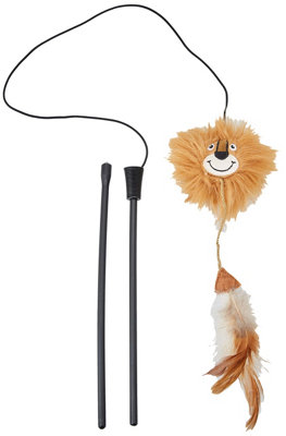 Petface Catnip Lion Teaser Toy for Cats and Kittens