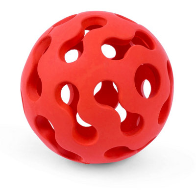 Petface Toyz Bone Lattice Ball Dog Toy, Red Price Comparisons | Compare The Build