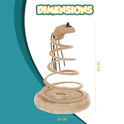 Spring cat toy discount