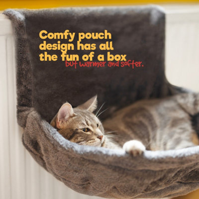 PETLICITY Hanging Cat Kitten Radiator Bed