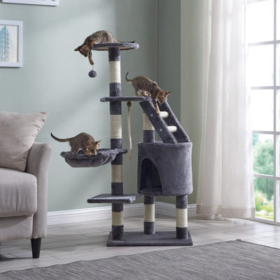 Cat scratching post activity centre best sale