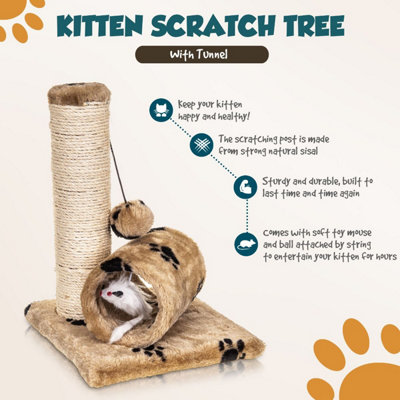 Cat scratch post outlet string